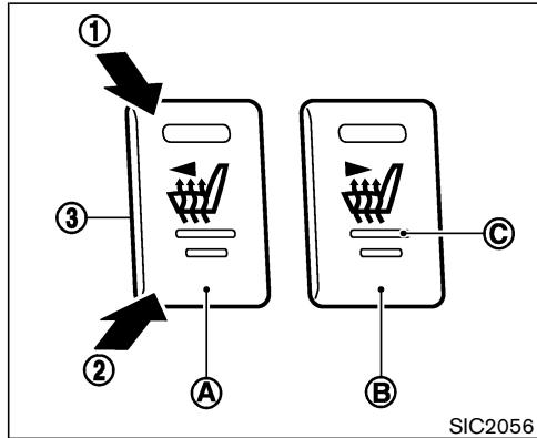 NISSAN X-TRAIL 2006 - SIÉGES CHAUFFANTS (si le vehicule en est équipé) - 1
