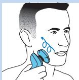 PHILIPS S9031/12 - Période d'adaptation de la peau - 5