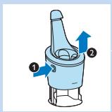 PHILIPS S9031/12 - Preparar o Sistema SmartClean para a utilizesao - 1