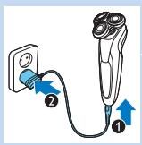 PHILIPS S9031/12 - Carregar com o adaptor - 1