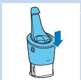 PHILIPS S9031/12 - Cleaning the shaver in the SmartClean system - 7