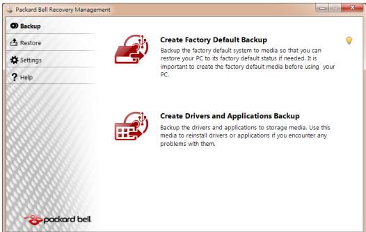 PACKARD BELL DOT SC 3/W-010FR - Operativsystem.software og drivere - 1