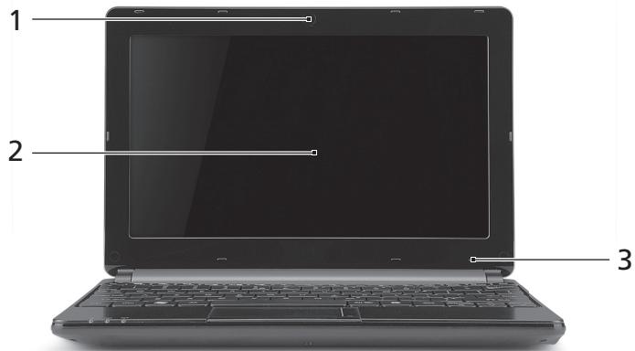 PACKARD BELL DOT SC 3/W-010FR - VISTA DE TOPO - ECRÄ - 1