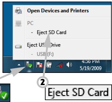 PACKARD BELL DOT SC 3/W-010FR - Hafiza karti okuyucu'dan bir karti Çi Kartma - 1