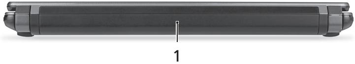 PACKARD BELL DOT SC 3/W-010FR - Pohled zezadu - 1