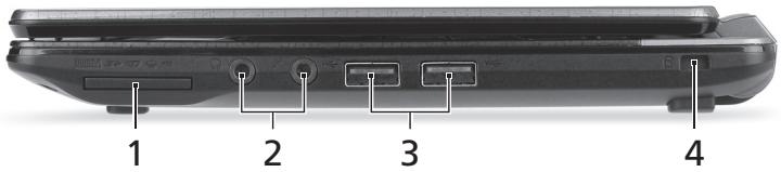 PACKARD BELL DOT SC 3/W-010FR - Pohled zprava - 1