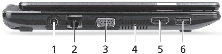 PACKARD BELL DOT SC 3/W-010FR - VENSTRE VISNING - 1