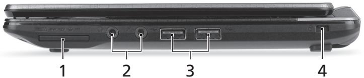 PACKARD BELL DOT SC-001FR - Jobb oldali nézet - 1