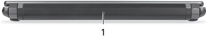 PACKARD BELL DOT SC-001FR - Arka görünüm - 1