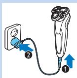 PHILIPS S9041/12 - Carga con el adaptor - 1