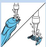 PHILIPS S9041/12 - Limpar o acessório aparador - 2