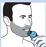 PHILIPS S9041/12 - Uso del rifinitore - 5