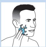 PHILIPS S9041/12 - Barbear com a pele molhada - 2