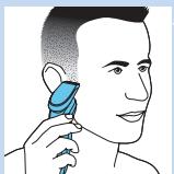 PHILIPS S9041/12 - Uso degli accessori rimovibili - 3