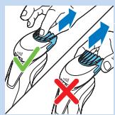 PHILIPS S9041/12 - Uso del accesorio perfilador de barba sin el peine-guía - 1