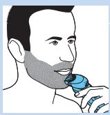 PHILIPS S9041/12 - Utilizar o acessario do aparador - 5