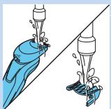 PHILIPS S9041/12 - Nettoyage de la tondeuse - 1