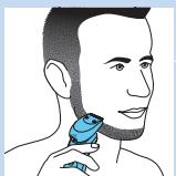 PHILIPS S9041/12 - Sakal sekillendirme aparatinin tarakla kullanilmasi - 2