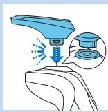 PHILIPS S9041/12 - Using the trimmer attachment - 1