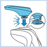 PHILIPS S9041/12 - Utilisation de la tondeuse - 1