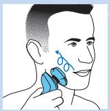 PHILIPS S9041/12 - Barbear a pele humida - 3