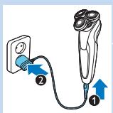 PHILIPS S9041/12 - Adaptörle Şarj etme - 1