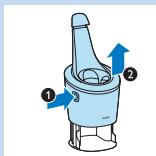 PHILIPS S9041/12 - Nettoyage du rasoir dans le système SmartClean - 4