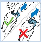 PHILIPS S9041/12 - Utilisation de l'accessoire barbe avec sabot - 1