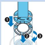 PHILIPS S9041/12 - Metodo di pulizia accurata - 7