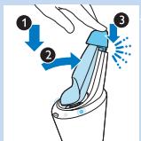 PHILIPS S9041/12 - Carregar no sistema SmartClean - 2