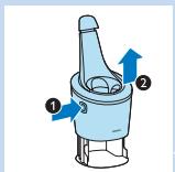 PHILIPS S9041/12 - Remplacement de la cartouche du système SmartClean - 1