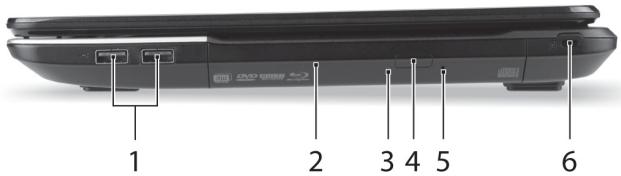 PACKARD BELL EASYNOTE TE69KB-12504G1TMNSK - Informations sur USB 3.0 - 1
