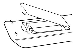 SAMSUNG AV-R720 - Insérez les piles de la télécommande - 2