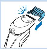 PHILIPS S9511/31 - Using the beard styler attachment with comb - 1