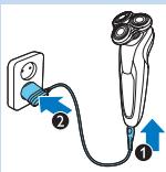PHILIPS S9511/31 - Carica tramite adattatore - 1