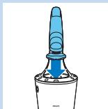 PHILIPS S9511/31 - Utilisation du système SmartClean - 1
