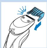 PHILIPS S9511/31 - Utilizar o acessório estilizador de barba - 1