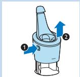PHILIPS S9511/31 - Préparation du système SmartClean pour utilisation - 2