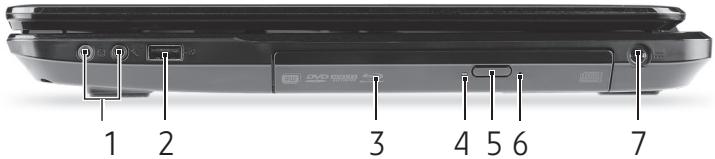 PACKARD BELL LV44HCG-32344G50MNWS - Vaizdas iš kairès - 2