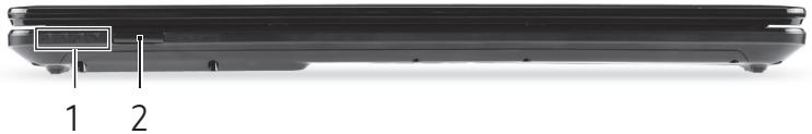 PACKARD BELL LV44HCG-32344G50MNWS - Tasti di scelta rapida - 1