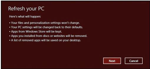PACKARD BELL TV44HCG-B9606G75MNWB - Restauración personalizada con Packard Bell Recovery Management - 2
