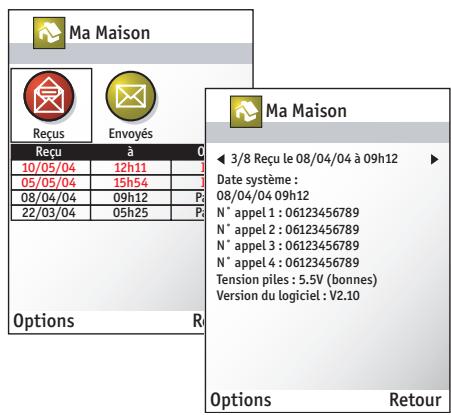 DELTA DORE TYDOM - Afficher les paramètres de la centrale d'alarme - 2