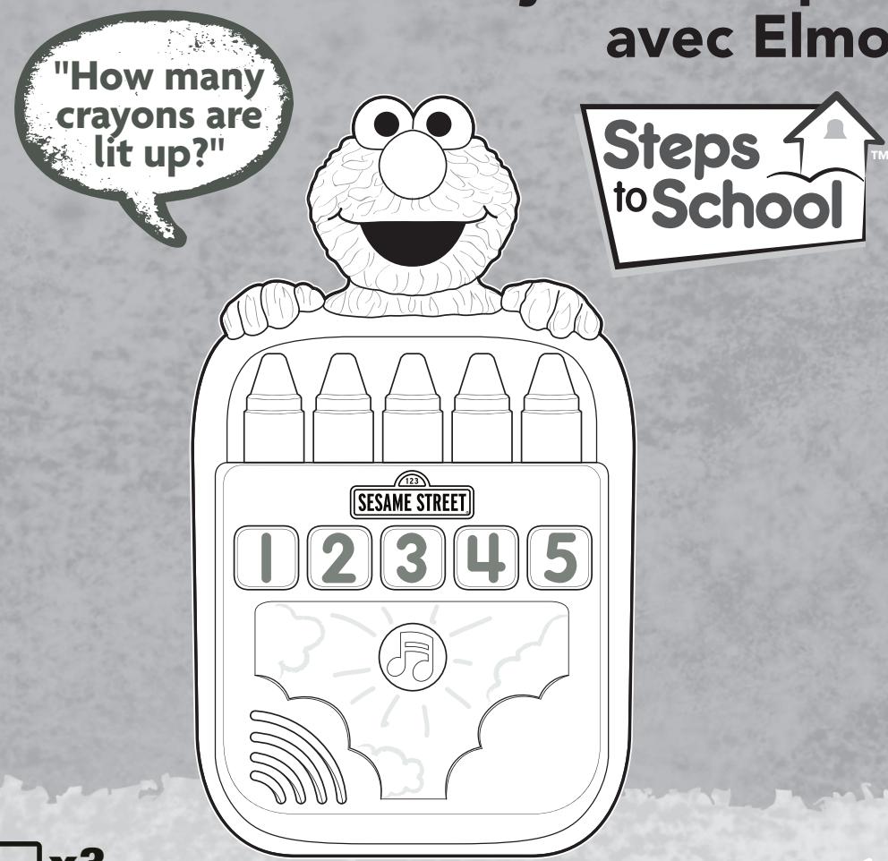 HASBRO SESAME STREET ELMOS COUNT ALONG CRAYONS - Déclaration de LA FEDERAL COMMUNICATIONS COMMISSION/NMB-003 - 2