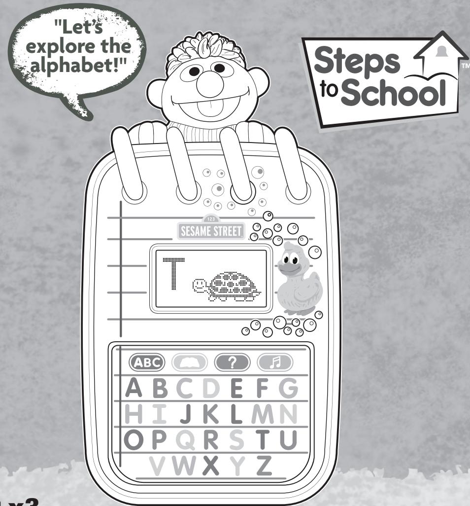 HASBRO SESAME STREET ERNIES ALPHABET NOTEPAD - Déclaration de LA FEDERAL COMMUNICATIONS COMMISSION/NMB-003 - 3