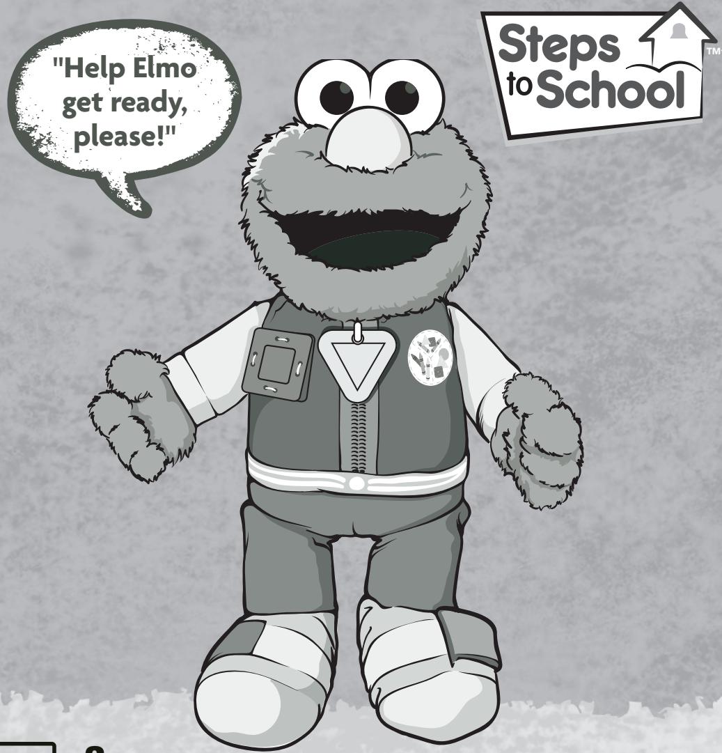 HASBRO SESAME STREET READY FOR SCHOOL ELMO - Ready for School Elmo Elmo prét pour l'école - 1