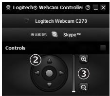 LOGITECH C270 - Fine tuning your webcam during a video call - 1