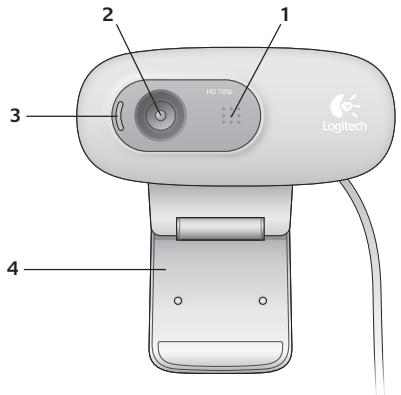 LOGITECH C270 - Web-kameran hienosaató videopuhelun aikana - 5