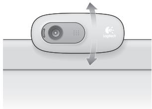 LOGITECH C270 - Posizione la webcam - 2