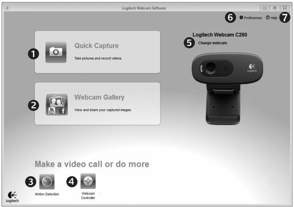 LOGITECH C270 - Logiciel Logitech Webcam Software pas à pas - 1