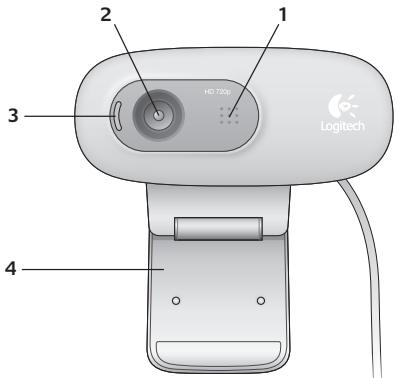 LOGITECH C270 - Fine tuning your webcam during a video call - 5